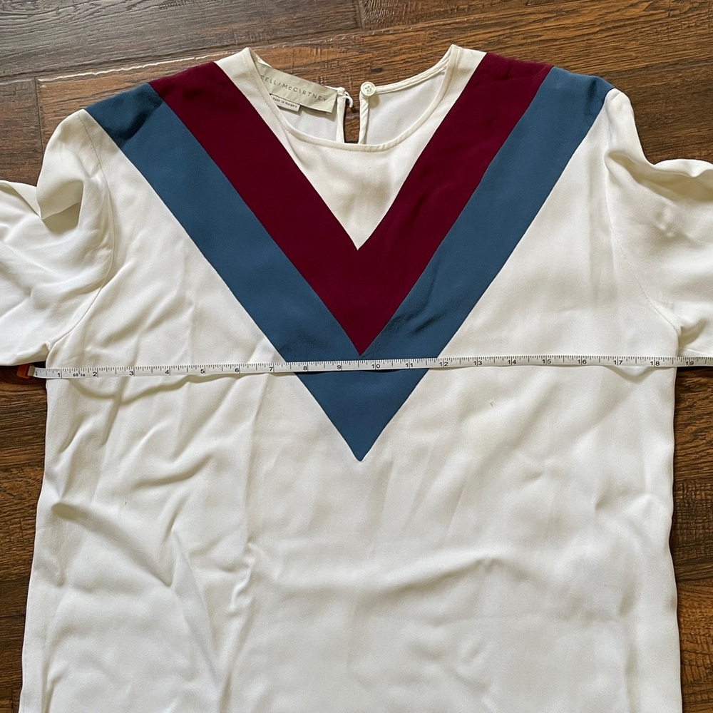 Stella McCartney chevron blouse - Picture 4 of 10